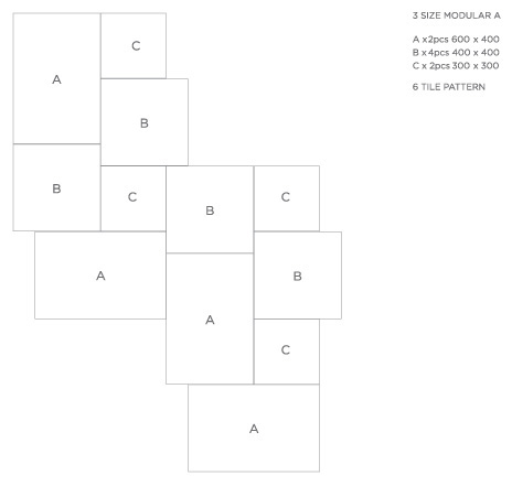 Pattern: 3 Size Modular A